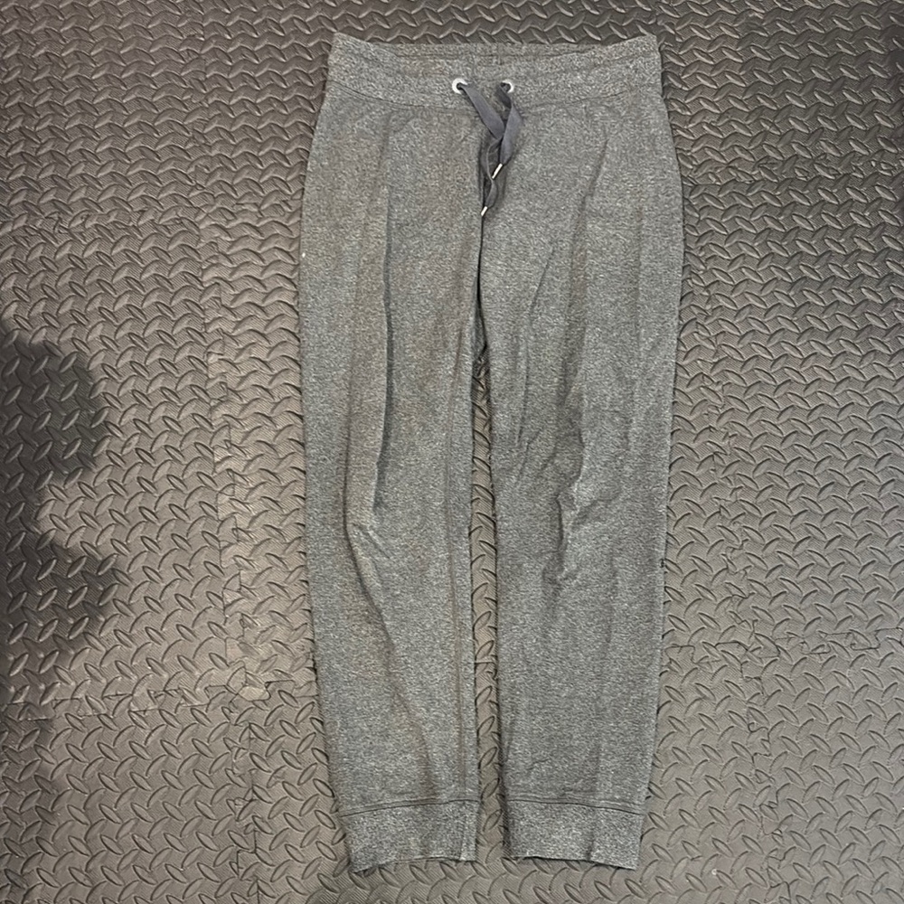 lululemon athletica heathered charcoal Track Pants 8